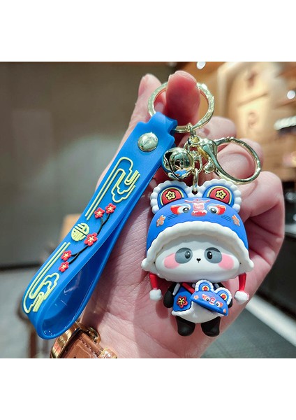 Panda Çanta Anahtarlığı Dekorasyonu Küçük Hediye (Yurt Dışından)