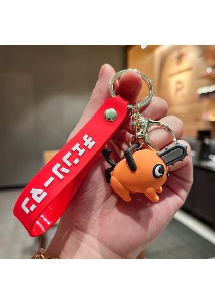 Anime Testere Adam Pochi Çanta Anahtarlığı Dekorasyonu Küçük Hediye (Yurt Dışından)