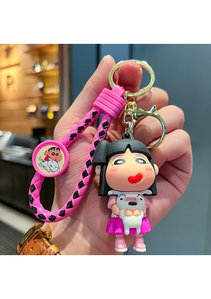 Mor Xiaokui Çanta Anahtarlığı Dekorasyonu Küçük Hediye (Yurt Dışından)