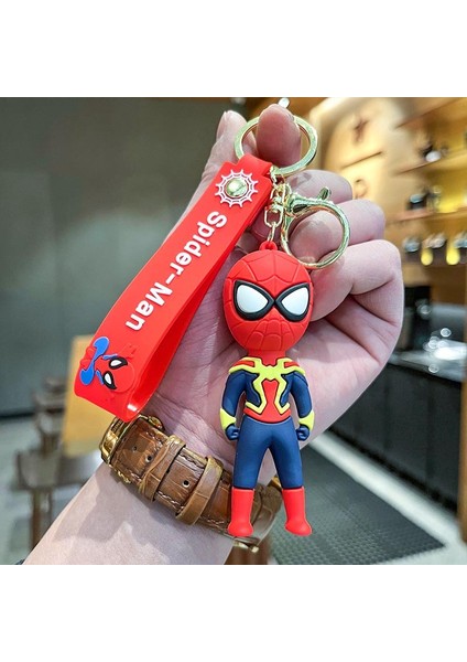 Çapraz Giyinme Örümcek Adam Çanta Anahtarlığı Dekorasyonu Küçük Hediye (Yurt Dışından)