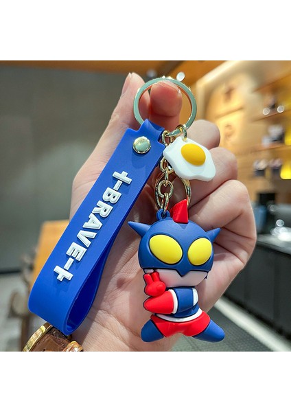 Karikatür Ultraman Çanta Anahtarlığı Dekorasyonu Küçük Hediye (Yurt Dışından)