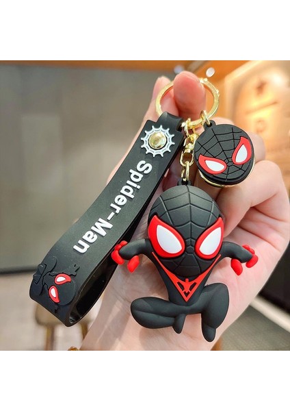 Örümcek Adam Çanta Anahtarlığı Dekorasyonu Küçük Hediye (Yurt Dışından)