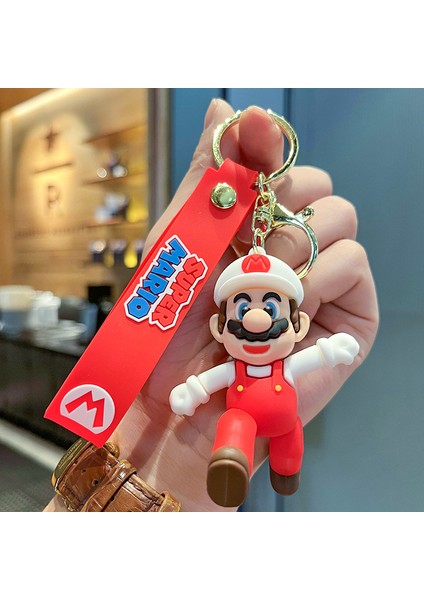 Vibrant Run Mario Çanta Anahtarlığı Dekorasyonu Küçük Hediye (Yurt Dışından)