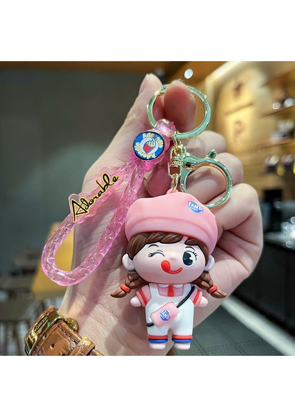 Fanta Kızlar Çanta Anahtarlığı Dekorasyonu Küçük Hediye (Yurt Dışından)