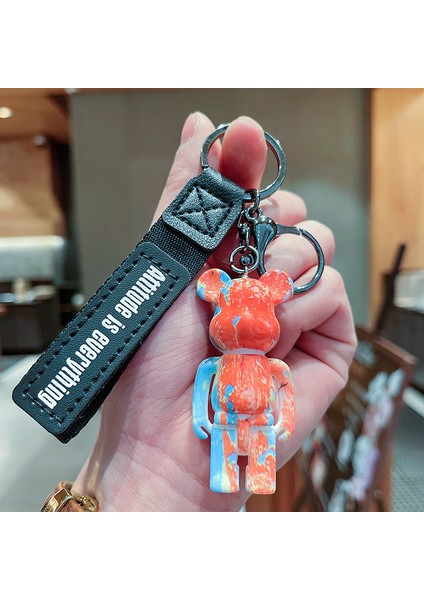 Şiddetli Ayı Anahtarlık Çanta Dekorasyonu Küçük Hediye (Yurt Dışından)