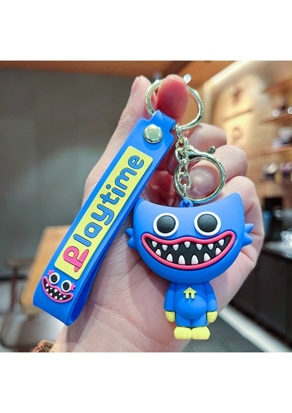 Poppy 3D Doll Anahtarlık Çanta Dekorasyonu Küçük Hediye (Yurt Dışından)