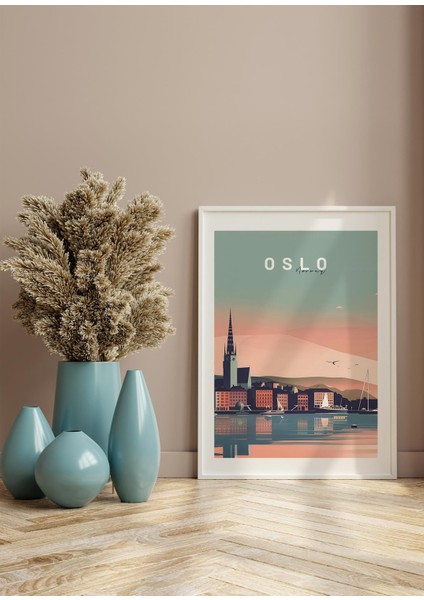 Oslo | Şehir Posteri