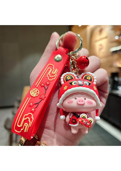 Domuzcuk Çanta Anahtarlığı Dekorasyonu Küçük Hediye (Yurt Dışından)