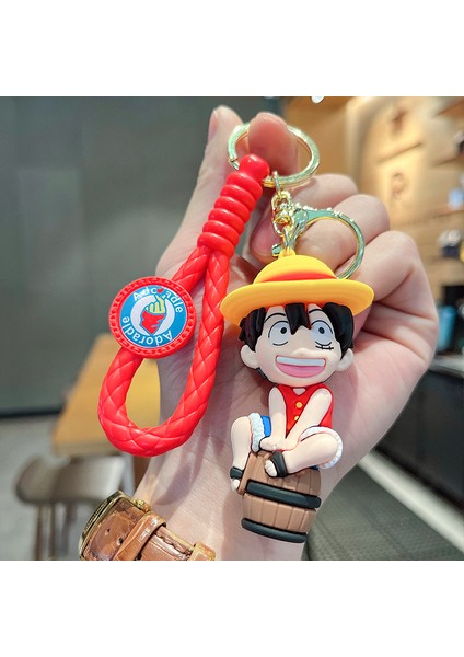 Luffy Varil Anahtarlık Çanta Dekorasyonu Küçük Hediye (Yurt Dışından)