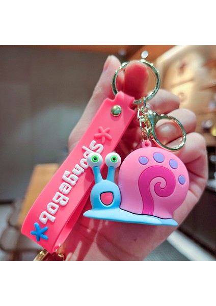 Küçük Salyangoz Anahtarlık Çanta Dekorasyonu Küçük Hediye (Yurt Dışından)