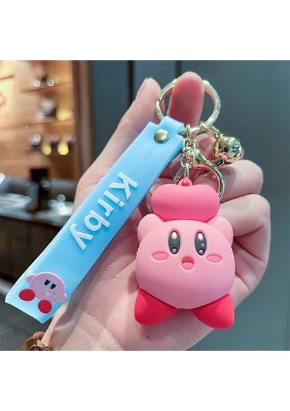 Kirby Aşk Çanta Anahtarlığı Dekorasyonu Küçük Hediye (Yurt Dışından)