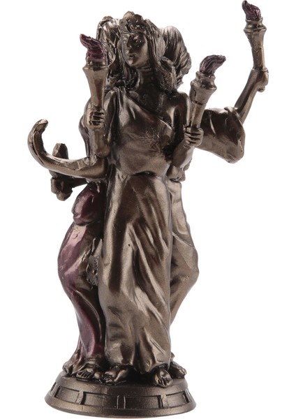 Vintage Yunan Üç Tanrıçası Reçine Heykeli Üçlü Dekor Süsleme (Yurt Dışından)