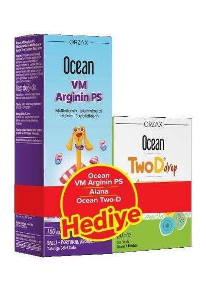 Ocean Wm Şurup - Twod Damla Hediye