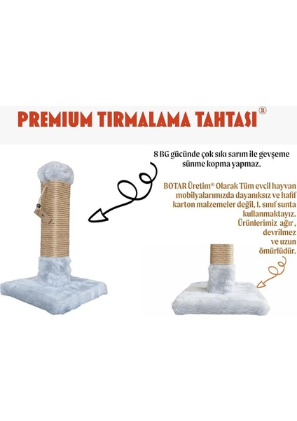 Premium Tırmalama Tahtası - Lüks Kedi Tırmalama