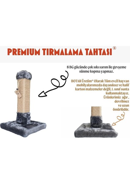 Premium Tırmalama Tahtası - Lüks Kedi Tırmalama