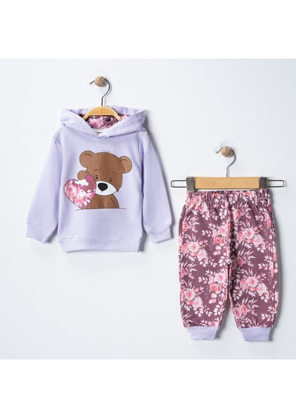 Tugilife Kapüşonlu Bebek Pijama Takımı