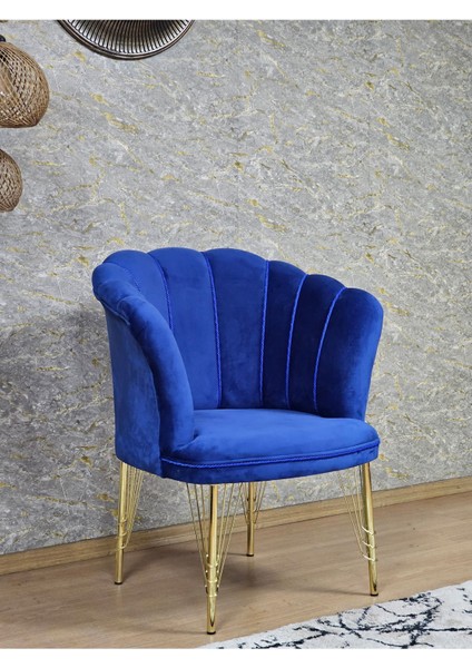Tekli Gold Kaplama Tel Ayak Papatya Çay Seti Koltuk Takımı , Balkon, Salon, Ofis, Cafe Koltuk Takımı