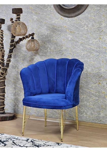 Tekli Gold Kaplama Tel Ayak Papatya Çay Seti Koltuk Takımı , Balkon, Salon, Ofis, Cafe Koltuk Takımı