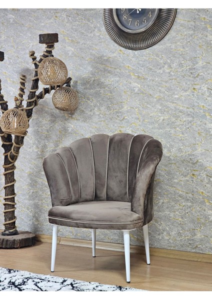 Tekli Papatya Çay Seti Koltuk Beyaz Boyalı Sivriltme Ayak, Balkon, Salon, Ofis, Koltuk Takımı modelleri