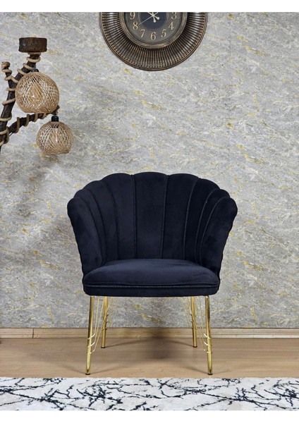 Tekli Gold Kaplama Tel Ayak Papatya Çay Seti Koltuk Takımı , Balkon, Salon, Ofis, Cafe Koltuk Takımı