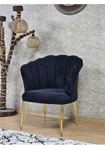 Tekli Gold Kaplama Tel Ayak Papatya Çay Seti Koltuk Takımı , Balkon, Salon, Ofis, Cafe Koltuk Takımı modelleri