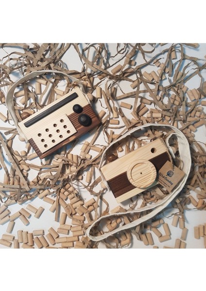 Ahşap Elyapımı Waldord Hediyelik Baby Oyuncak Set, Dekoratif Oyuncak, Eğitici Oyuncak, Çocuk Oyunca