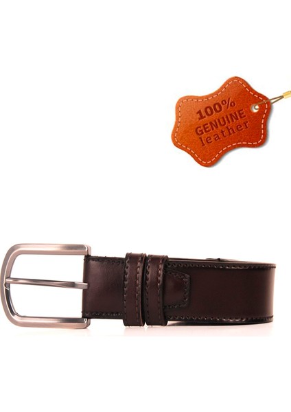 Premıum Spor Deri Kemer -Kahverengi fiyatları