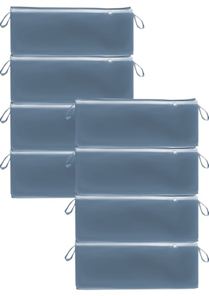 Tekno Trust Düşük Isıda 8 Adet Büyük Boy Antrasit Bazaaltı Hurç 60X40X22 60 x 40 Tela 8 Gri Tela