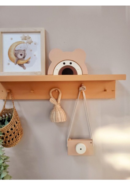 Ayıcık Waldorf Ahşap Oyuncak Dekor ve Ahşap Fotoğraf Makinası fiyatları