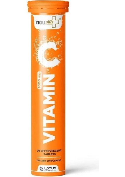 Vitamin C 20 Efervesan Tablet