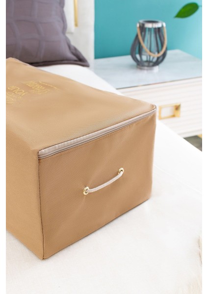 Tekno Trust Kahverengi Küçük Boy Baskı Detaylı Taba Hurç 52 x 28 x 21 cm Type 0 Nefes Alabilen Kumaş 100% Polip fırsatları