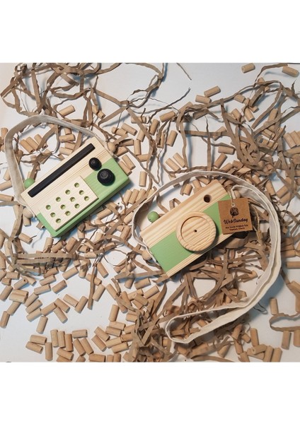 Ahşap Elyapımı Waldord Hediyelik Baby Oyuncak Set, Dekoratif Oyuncak, Eğitici Oyuncak, Çocuk Oyunca