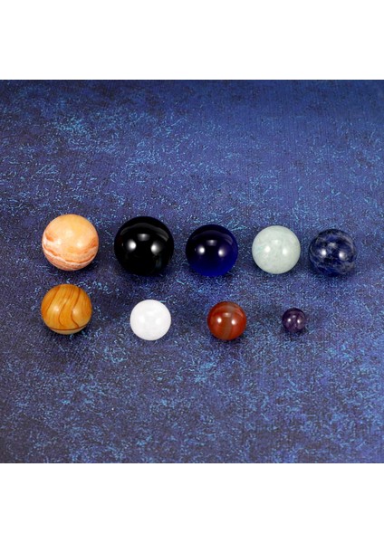 Masa Gezegenleri El Yapımı Doğal Taş Göksel Yaratıcı Hediye (Yurt Dışından) indirimleri