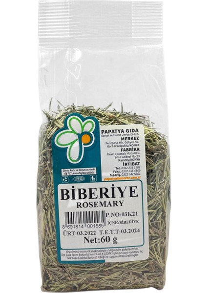 Biberiye 60 G ℮