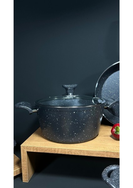 7 Parça Granit Set