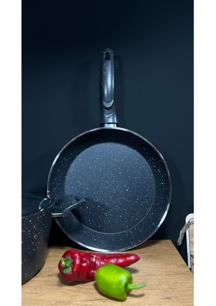 7 Parça Granit Set