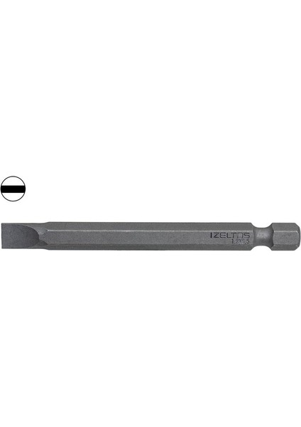 Izeltaş 4860200765 Uzun Düz Bits Uç 6.5X75 mm
