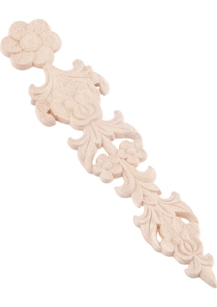 Adet Ahşap Oyma Aplikler Retro Yuvarlak Ahşap Oyma Çıkartması (Yurt Dışından) fiyatları