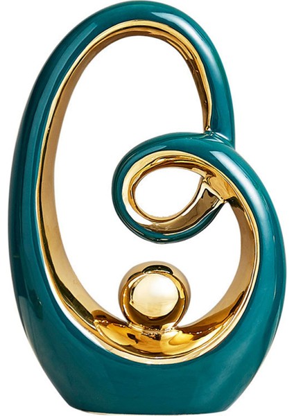 Ev Oturma Odası Dekorasyonu Soyut Sanat Estetik Dekor 17X29CM (Yurt Dışından)