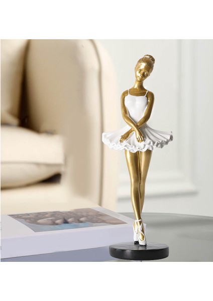 Bale Dansçısı Süsleme, Dans Eden Kız Heykeli, Yatak Odası Masaüstü Oda B Için (Yurt Dışından) indirimleri