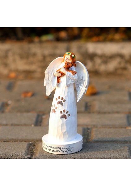 Peri Heykeli Bahçe Süsleme Reçine Zanaat Melek Heykeli Mumluk (Yurt Dışından) fiyatları