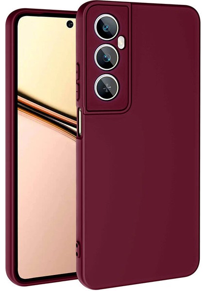 Realme C65 4g Kılıf Lansman Tasarım Iç Yüzeyi Kadife Silikon