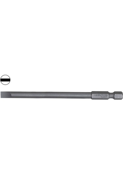 Izeltaş 4860201055 Uzun Düz Bits Uç 5.5X100 mm