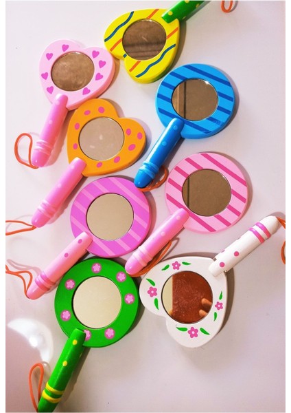 Ahşap Saplı Çocuklar Için El Aynası fiyatları