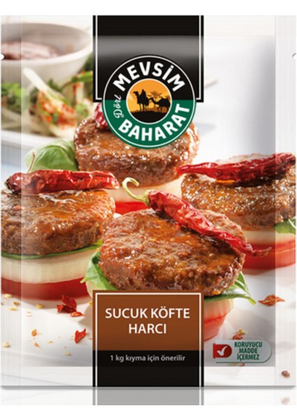 Mevsim Baharat Sucuk Köftesi Harcı - 75 gr (10 Adet)