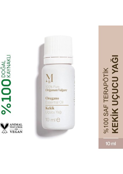 Kekik Uçucu Yağı 10 ml %88,3 Karvakrol ile