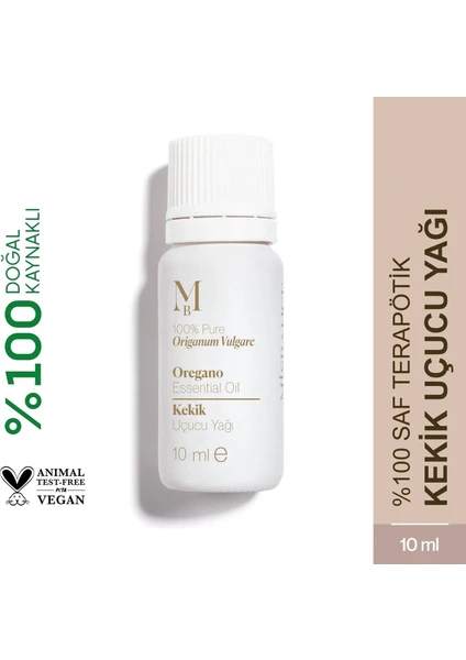 Kekik Uçucu Yağı 10 ml %88,3 Karvakrol ile