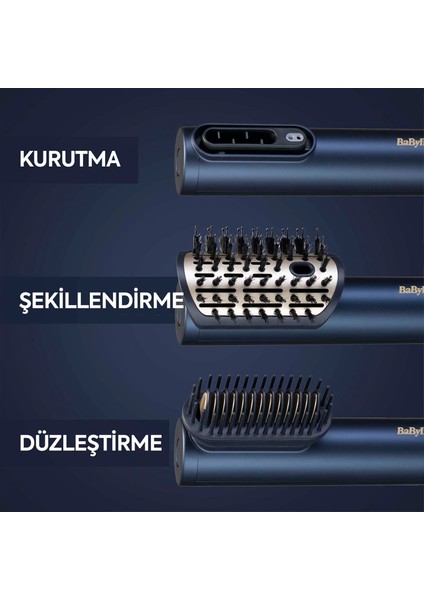 AS6550CE Airwand 1600W Saç Kurutma ve Şekillendirme Seti (2 Aksesuar)