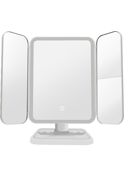 LED Üç Katlı Makyaj Aynası (Yurt Dışından)