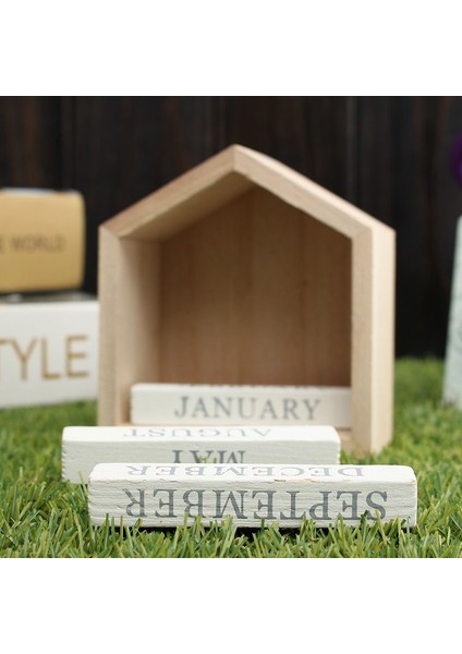 Vintage Tasarım Ev Şekli Sonsuz Takvim Artcraft (Yurt Dışından) indirimleri